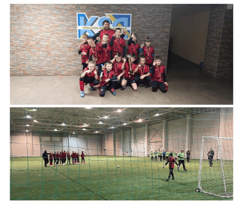 Jaunieji Jurbarko futbolininkai praėjusio savaitgalio turnyruose užėmė prizines vietas!