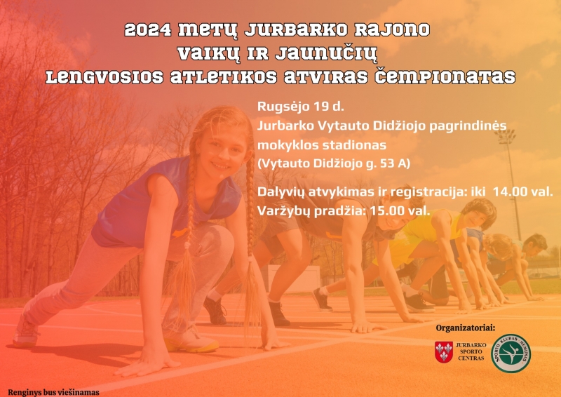 Artėja lengvosios atletikos varžybos