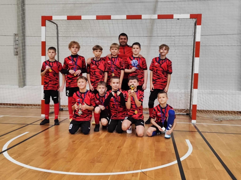 Mažieji Jurbarko sporto centro futbolininkai rungtyniavo Tauragėje