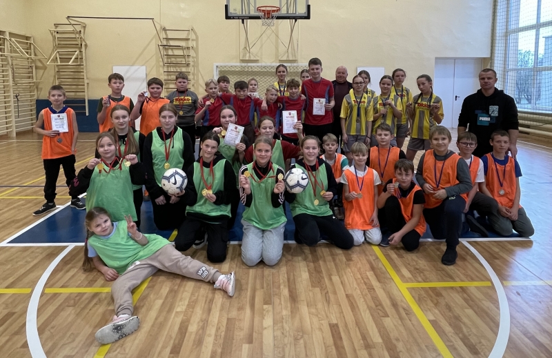 Jurbarko rajono bendrojo ugdymo mokyklų futbolo 5x5 varžybų rezultatai