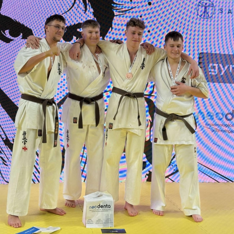 Sporto centro karate kovotojų rankose &ndash; keturi medaliai!