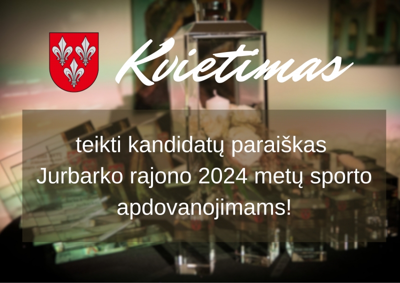 Kviečiame teikti kandidatų parai&scaron;kas!